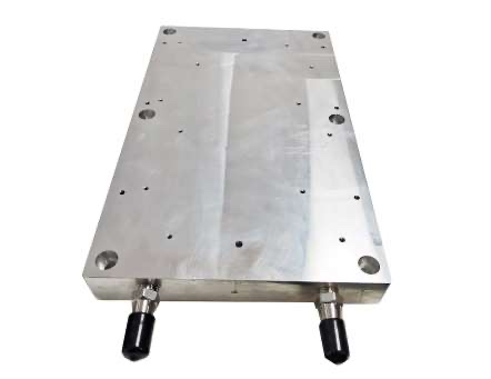 Battery cold plate liquid cooling heat exchanger for EV and energy storage packs